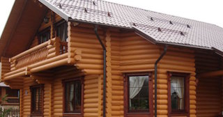 Строительство дома из оцилиндрованного бревна в Мичуринске - от 132392 рублей