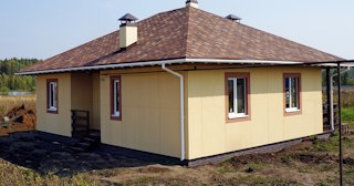 Одноэтажный дом из панелей под ключ в Мичуринске - Строй-Мчр от 132392 рублей